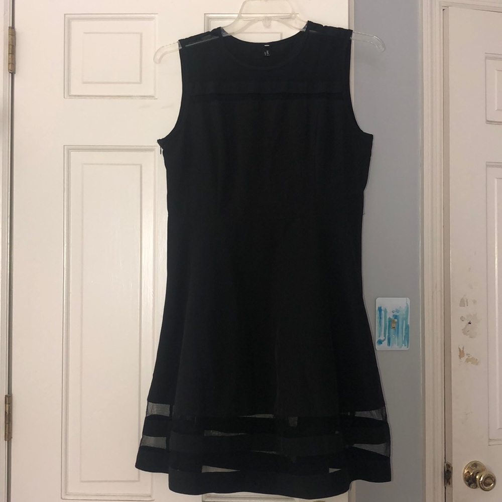 black dress